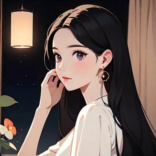 头像女动漫魔羯座_如何选图不撞款