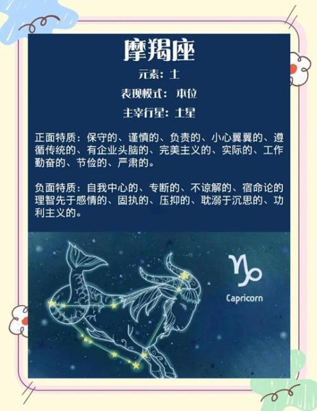魔羯后羿是什么星座_魔羯后羿性格特点