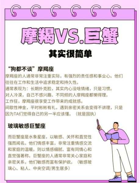 魔羯座和巨蟹座配对吗_如何相处更长久