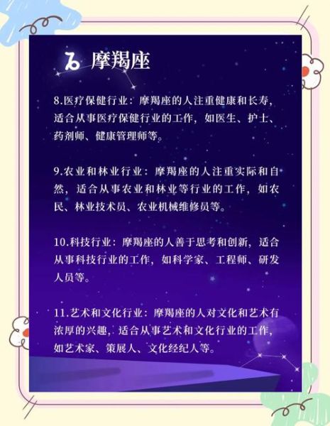 魔羯座适合什么职业_魔羯座事业运势如何
