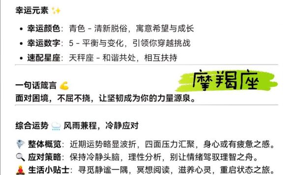 魔羯座2024年运势详解_魔羯座今年适合跳槽吗