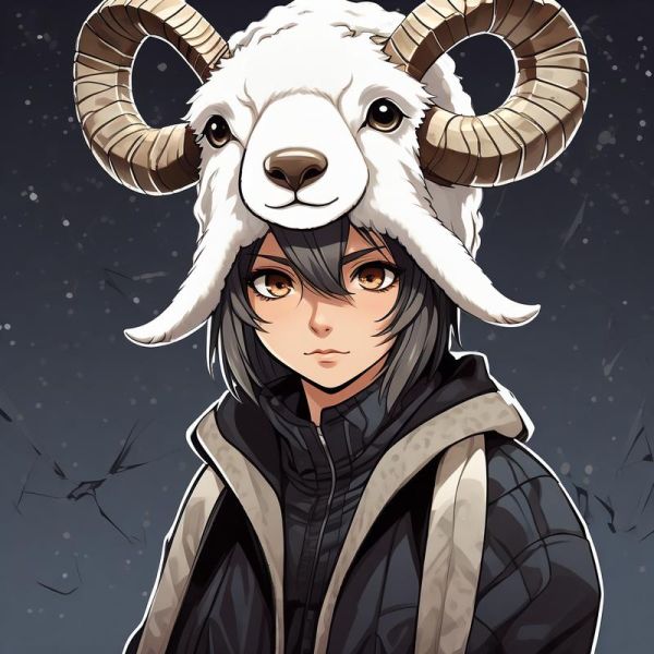 魔羯座男生简笔画怎么画_魔羯座男生简笔画教程