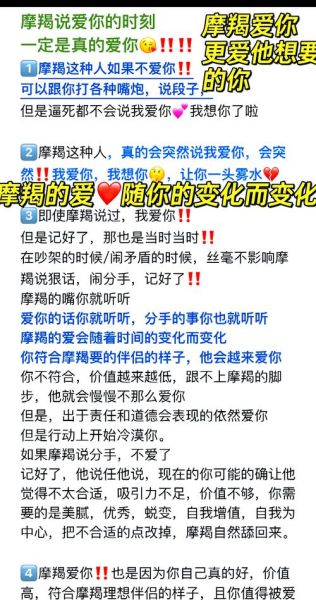 魔羯座如何表白_魔羯座告白技巧