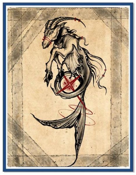 魔羯男纹身图案推荐_魔羯男纹身忌讳什么