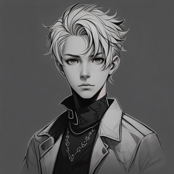 魔羯座男动漫人物绘画技巧_如何画出冷酷气场