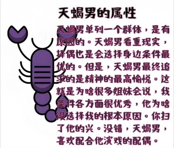 天蝎男欺骗双子女的表现_如何识别天蝎男谎言