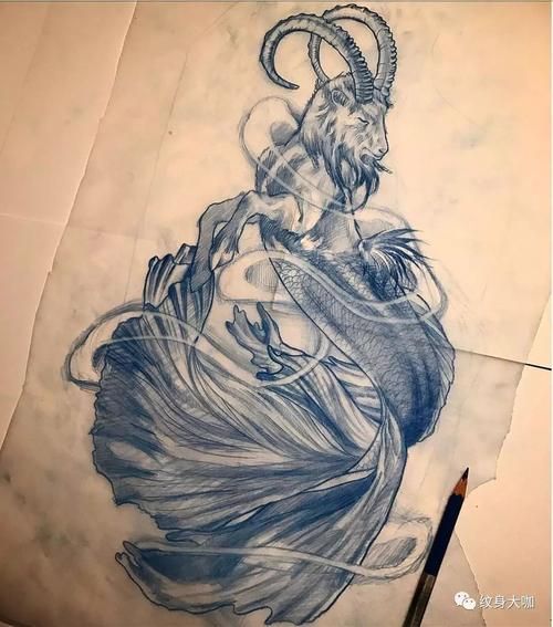 魔羯刺青图案含义_魔羯刺青适合纹在哪里