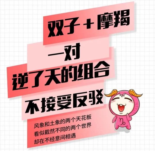 魔羯和双子真的合适吗_如何相处更长久