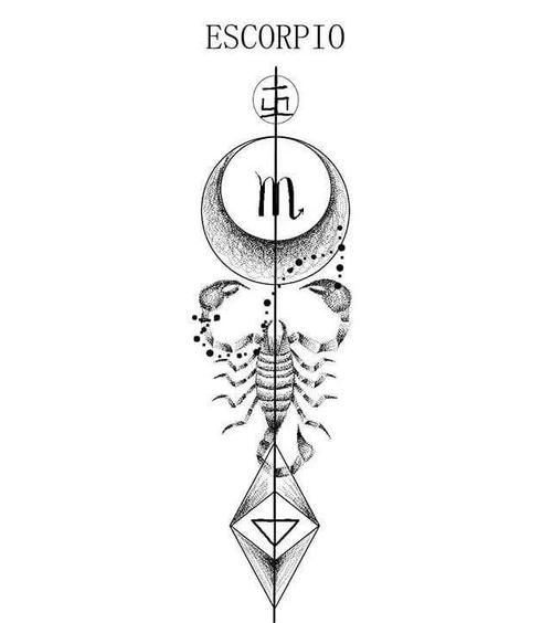 天蝎座纹身图案大全_天蝎座纹身有什么寓意