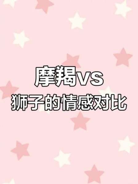 狮子座和摩羯座配对指数高吗_如何相处更长久