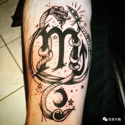 天蝎座纹身图案_适合女生吗