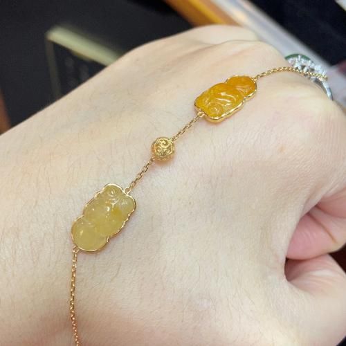 串珠年年有鱼双鱼教程_新手怎么编