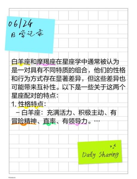 日魔羯月白羊升魔羯性格_如何相处