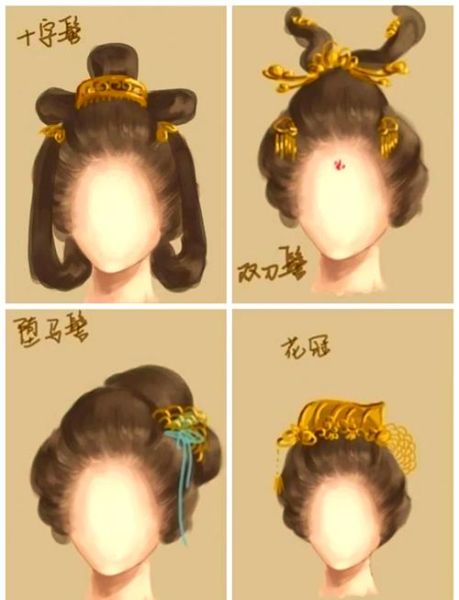 魔羯座古代头发图片_魔羯座古代发型怎么梳