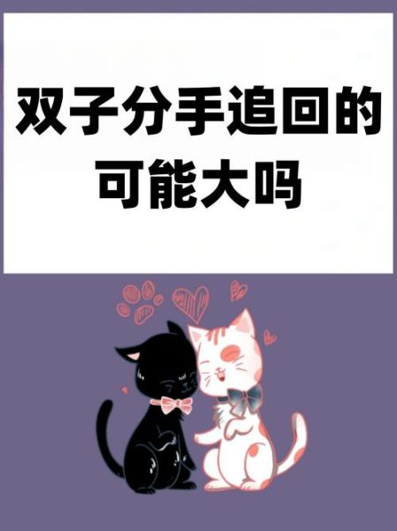 双子女会回头找前任吗_分手后双子女复合几率